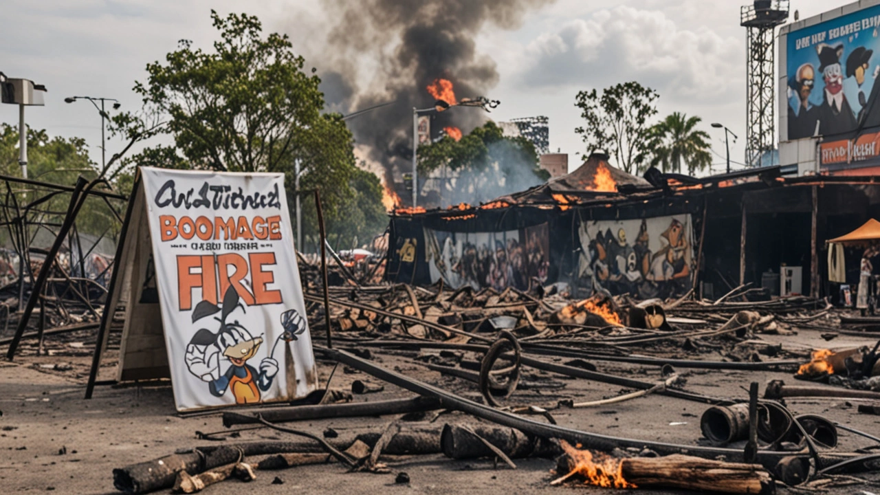 Incêndio Devasta Exposição da Casa Warner no Rio de Janeiro