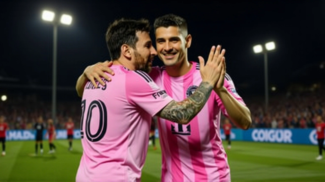 Messi brilha e Inter Miami abre vitória de 3‑1 sobre Nashville nos playoffs da MLS