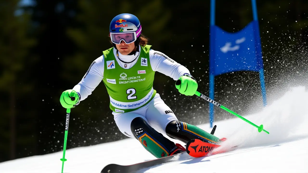 Histórico: Lucas Pinheiro Braathen vence GS do Mundial na Eslovênia